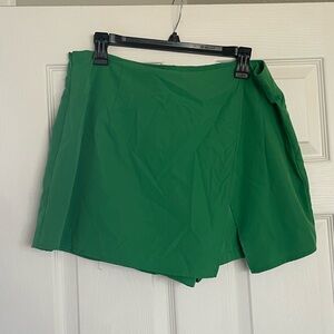 SHEIN Green Mini Skort